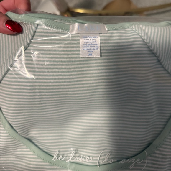 Pima Short-Long Set in Parisian Green - Picture 5 of 6